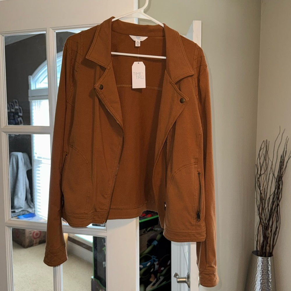 Time and Tru jersey jacket XL